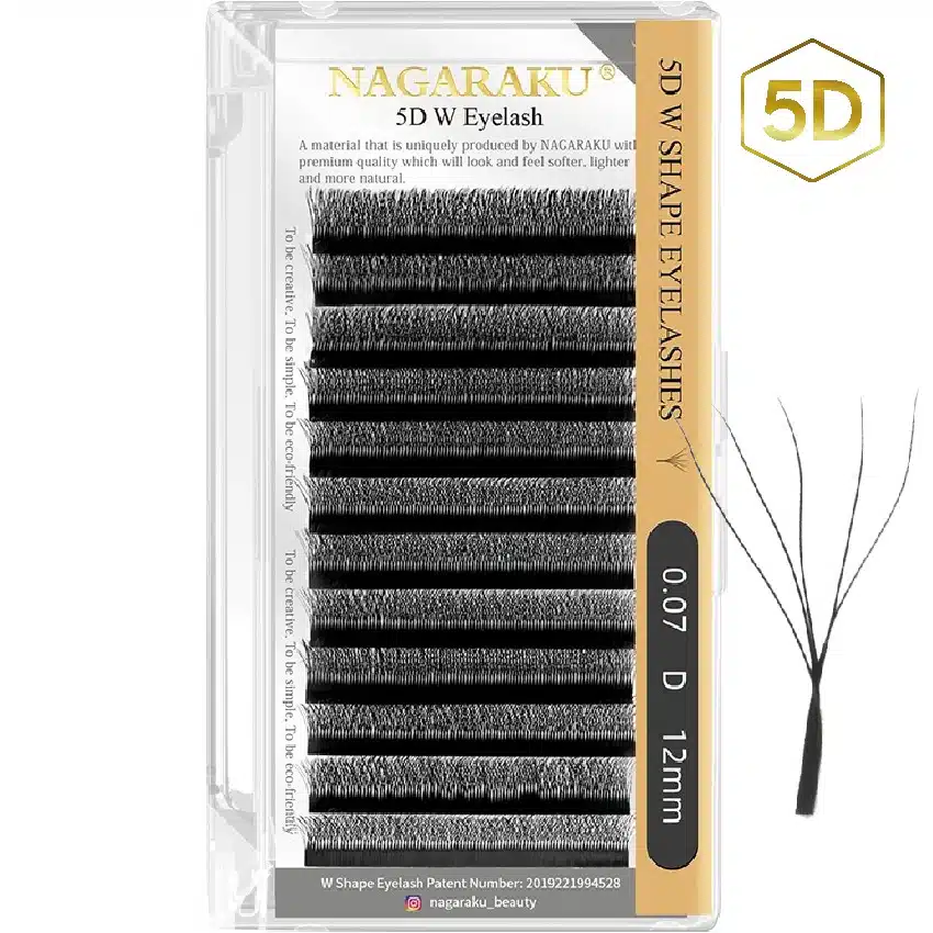 5D-1 blister abanicos de pestañas 5D nagaraku