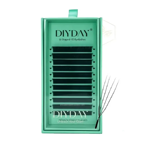 4D U BLISTER DE PESTAÑAS U 4D DIYDAY FIBRAS TECNOLOGICAS