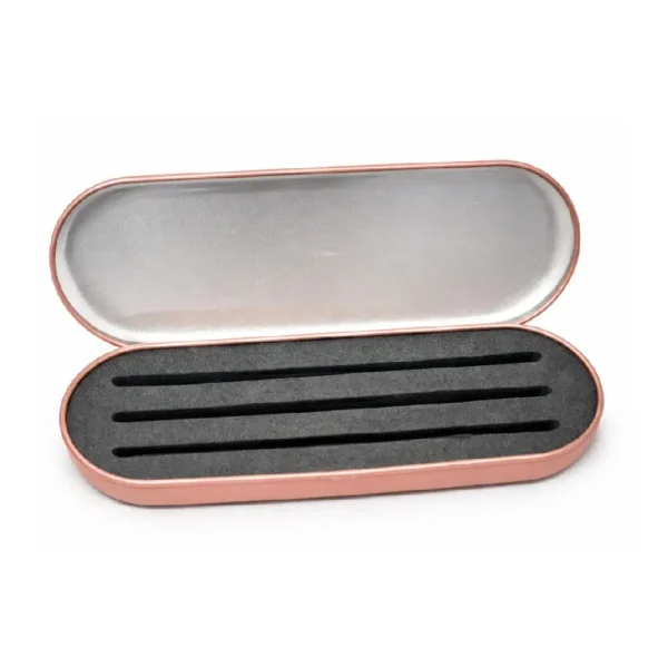 estuche metalico para pinzas para extensiones de pestañas