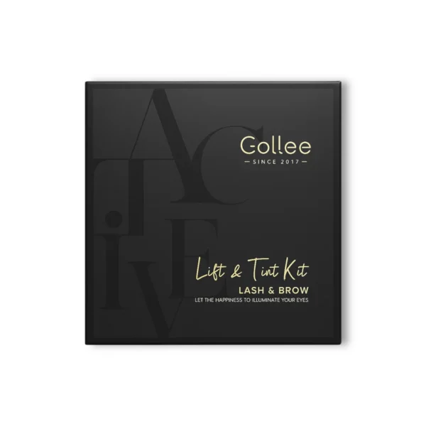 Kit Gollee Lash Lifting y Laminado de Cejas con Tinte Negro y Herramientas