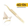 pinzas con nanotecnología para extensiones de pestañas nagaraku AG-04