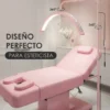 Iluminación de estudio para extensiones, Lámpara moon light para cabina, Lámpara de pie estética en forma de U