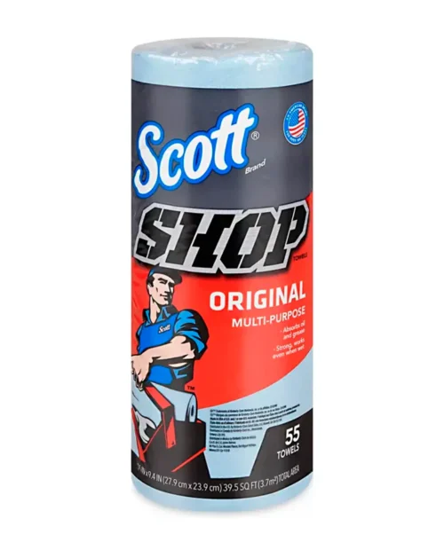 servitoalla scott shop Servitoallas Scott Shop azules libres de pelusa