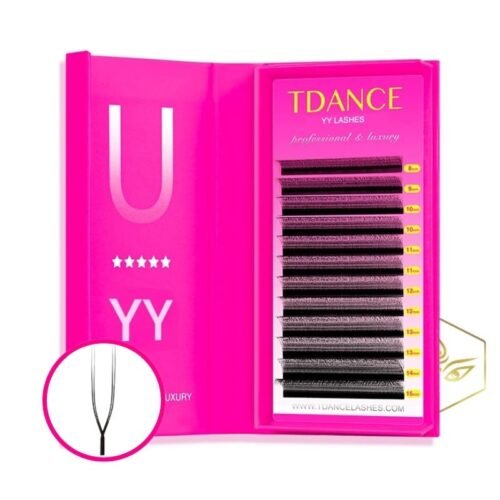 blister efecto aura U YY marca tdance para extensiones de pestañas