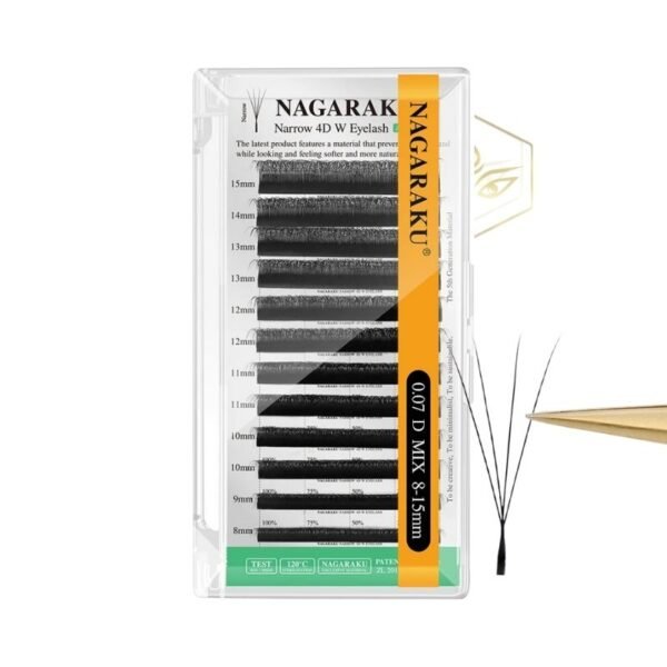 blister de pestañas 4d w narrow marca nagaraku