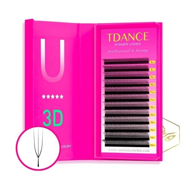 blsiter de extensiones de pestañas U 3D marca T Dance