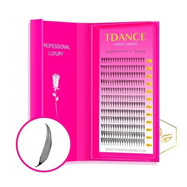 blister de extensiones de pestañas anime comic spire marca T Dance